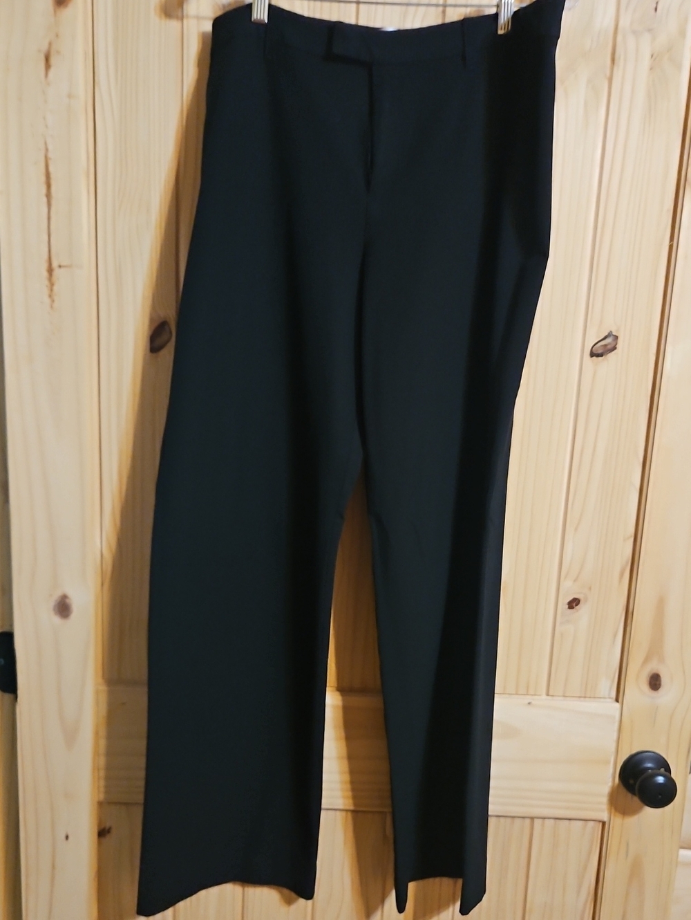 Old Navy Black Wide-Leg Dress Pants